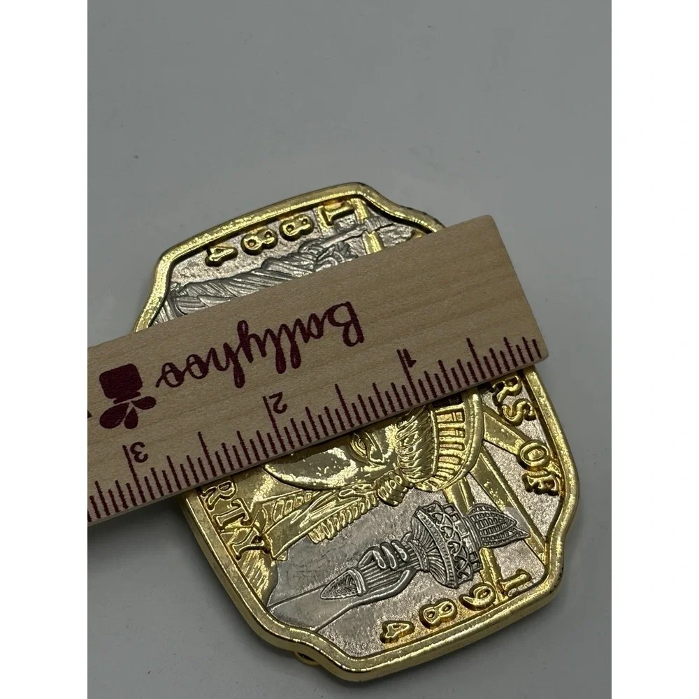 100 YEARS STATUE OF LIBERTY 1884-1984 BELT BUCKLE Limited Edition #5384‎ Liberty